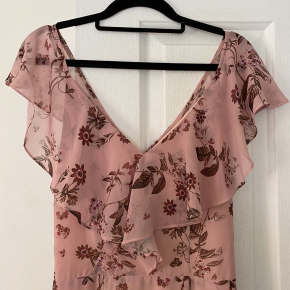 *NEW* Cooper St "Isla" Floral Ruffle Pink Dress – Size 6 - Picture 4 of 11